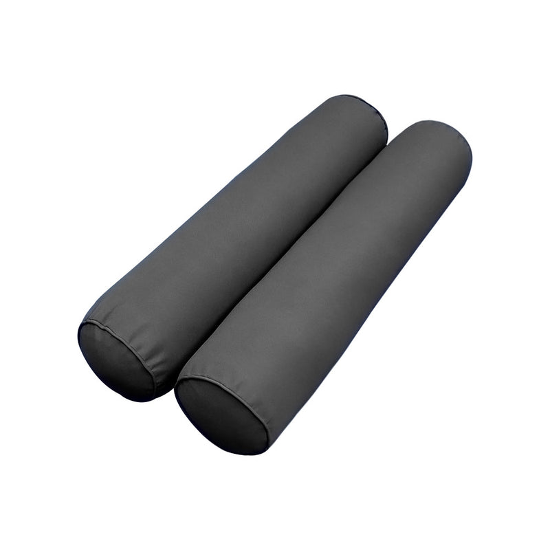STYLE 5 - Mattress & Bolster Pillow for Outdoor Indoor Daybed Porch Swing Bed Twin-XL Size | COVERS ONLY |
