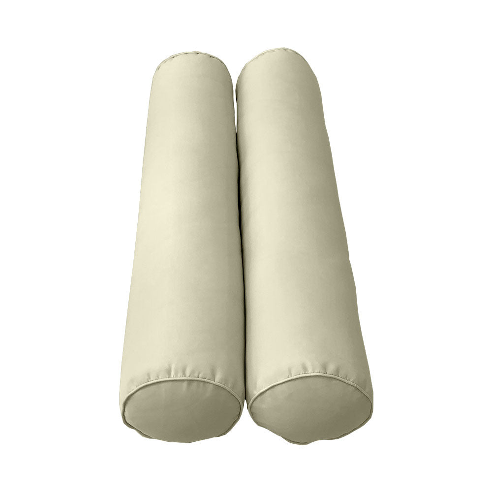 STYLE 5 Bolster Pillow for Outdoor Indoor Daybed Porch Swing Bed Full Size | COVERS ONLY |