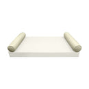 STYLE 5 Bolster Pillow for Outdoor Indoor Daybed Porch Swing Bed Queen Size | COVERS ONLY |