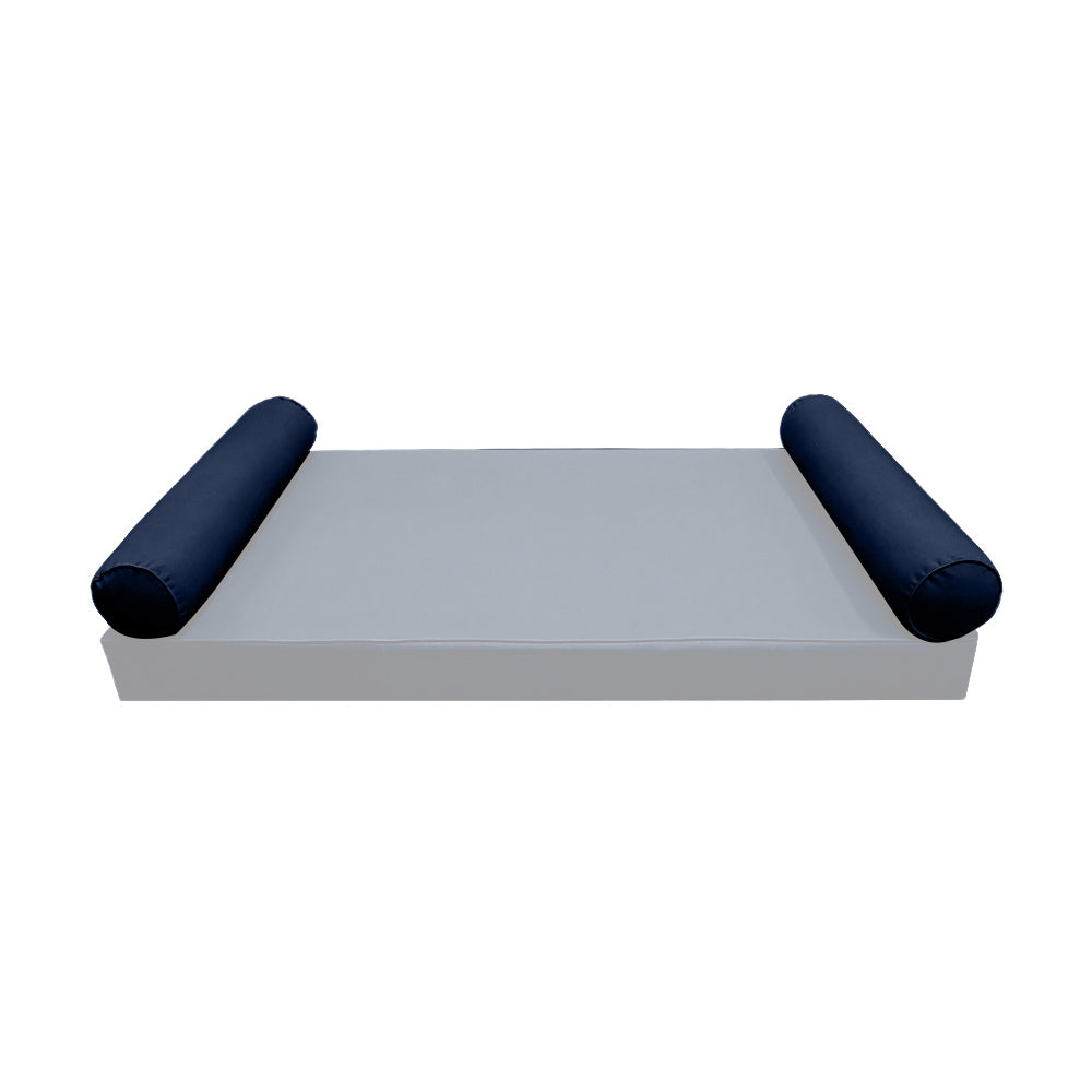 STYLE 5 Bolster Pillow for Outdoor Indoor Daybed Porch Swing Bed Full Size | COVERS ONLY |