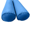 STYLE 5 Bolster Pillow for Outdoor Indoor Daybed Porch Swing Bed Full Size | COVERS ONLY |