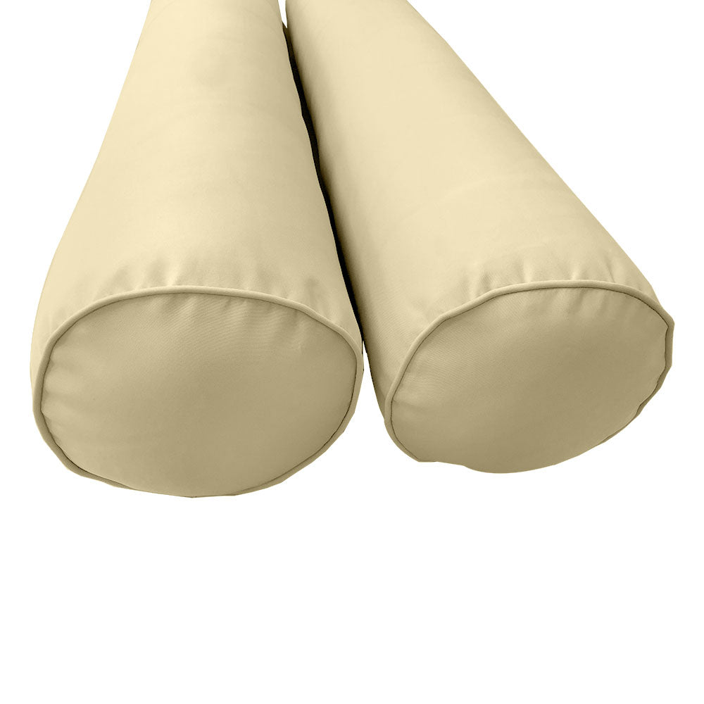 STYLE 5 Bolster Pillow for Outdoor Indoor Daybed Porch Swing Bed Full Size | COVERS ONLY |