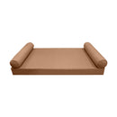 STYLE 5 - Outdoor Daybed Cover Mattress Cushion Pillow Insert Crib Size
