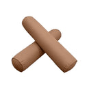 STYLE 5 - Mattress & Pillow Bolster for Outdoor Indoor Daybed Porch Swing Bed Piped Trim Crib Size AD104 | COVERS ONLY |