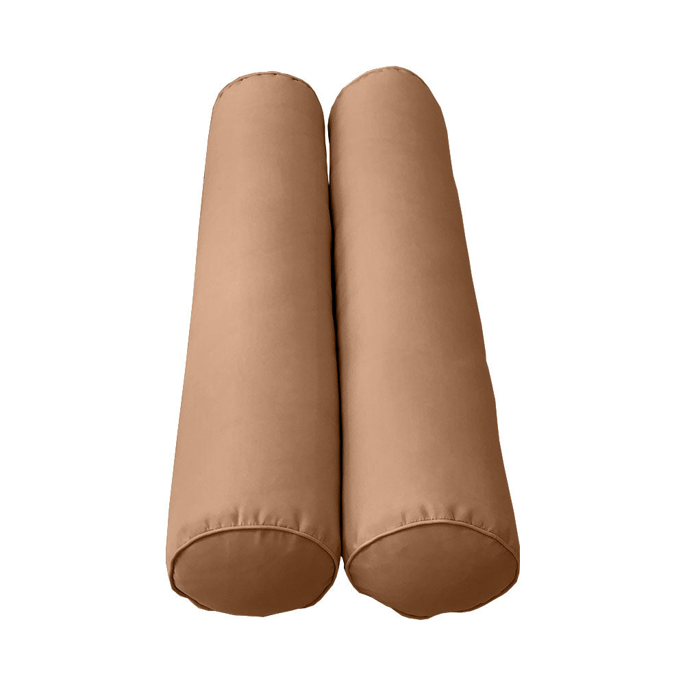 STYLE 5 Bolster Pillow for Outdoor Indoor Daybed Porch Swing Bed Full Size | COVERS ONLY |