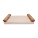 STYLE 5 Bolster Pillow for Outdoor Indoor Daybed Porch Swing Bed Crib Size | COVERS ONLY |