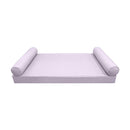 STYLE 5 - Mattress & Bolster Pillow for Outdoor Indoor Daybed Porch Swing Bed Twin Size | COVERS ONLY |