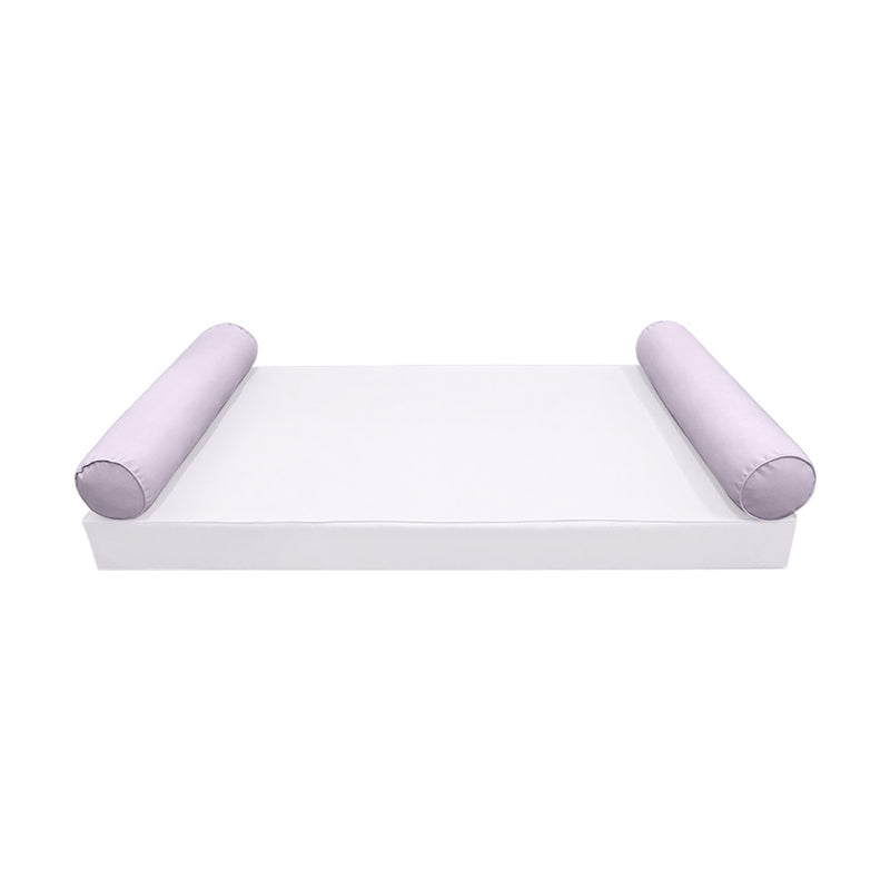 STYLE 5 Bolster Pillow for Outdoor Indoor Daybed Porch Swing Bed Queen Size | COVERS ONLY |