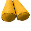 Style5 Crib Size 3PC Pipe Trim Outdoor Daybed Mattress Cushion Bolster Pillow Slip Cover COMPLETE SET AD108