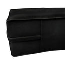 STYLE 5 - Mattress & Pillow Bolster for Outdoor Indoor Daybed Porch Swing Bed Piped Trim Queen Size AD109 | COVERS ONLY |
