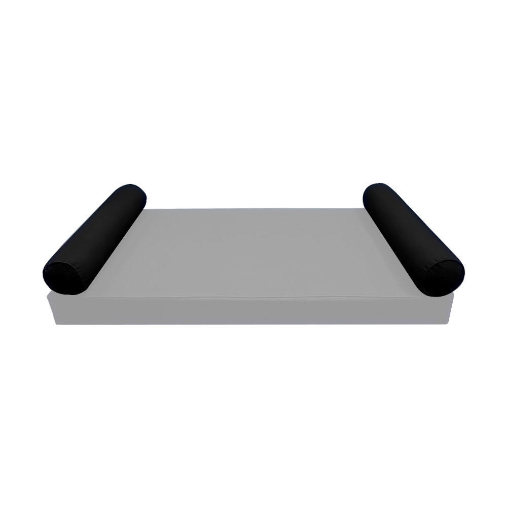 STYLE 5 Bolster Pillow for Outdoor Indoor Daybed Porch Swing Bed Full Size | COVERS ONLY |