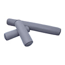 Style6 Twin Size 4PC Contrast Pipe Trim Outdoor Daybed Mattress Cushion Bolster Pillow Slip Cover COMPLETE SET AD001