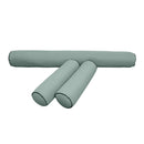 STYLE 6 - Mattress & Bolster Pillow for Outdoor Indoor Daybed Porch Swing Bed Crib Size | COVERS ONLY |