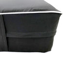 STYLE 6 - Mattress & Pillow Bolster for Outdoor Indoor Daybed Porch Swing Bed Contrast Trim Queen Size AD003 | COVERS ONLY |