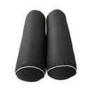 Style6 Twin Size 4PC Contrast Pipe Trim Outdoor Daybed Mattress Cushion Bolster Pillow Slip Cover COMPLETE SET AD003