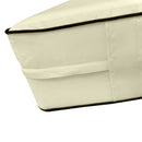 STYLE 6 - Outdoor Daybed Cover Mattress Cushion Pillow Insert Crib Size