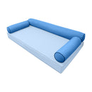 STYLE 6 - Bolster Pillow for Outdoor Indoor Daybed Porch Swing Bed Twin Size | COVERS ONLY |