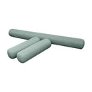 STYLE 6 - Mattress & Bolster Pillow for Outdoor Indoor Daybed Porch Swing Bed Twin-XL Size | COVERS ONLY |