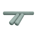 Style6 Twin Size 4PC Knife Edge Outdoor Daybed Mattress Cushion Bolster Pillow Slip Cover COMPLETE SET AD002