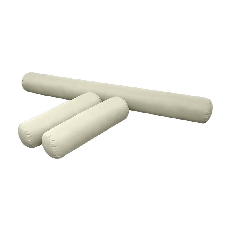 STYLE 6 - Mattress & Bolster Pillow for Outdoor Indoor Daybed Porch Swing Bed Twin-XL Size | COVERS ONLY |