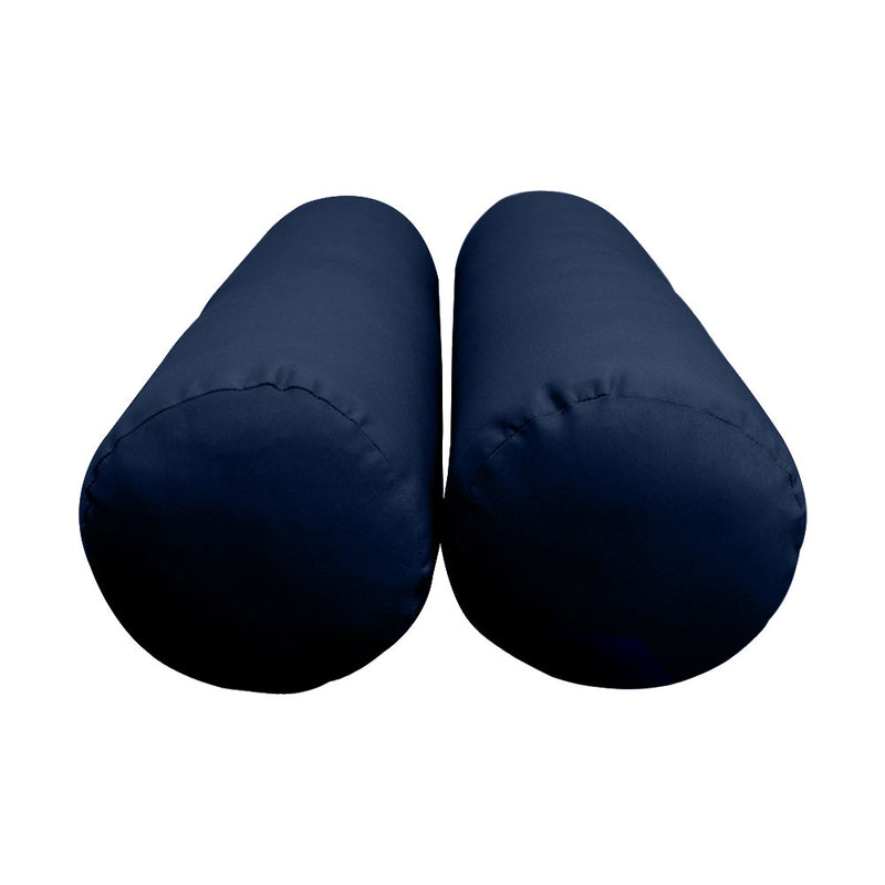 STYLE 6 - Mattress & Bolster Pillow for Outdoor Indoor Daybed Porch Swing Bed Twin Size | COVERS ONLY |
