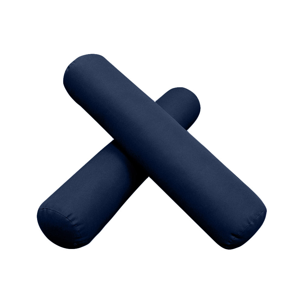 Style6 Twin Size 4PC Knife Edge Outdoor Daybed Mattress Cushion Bolster Pillow Slip Cover COMPLETE SET AD101