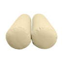 STYLE 6 - Bolster Pillow for Outdoor Indoor Daybed Porch Swing Bed Twin-XL Size | COVERS ONLY |