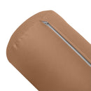 STYLE 6 - Mattress & Pillow Bolster for Outdoor Indoor Daybed Porch Swing Bed Knife Edge Twin Size AD104 | COVERS ONLY |