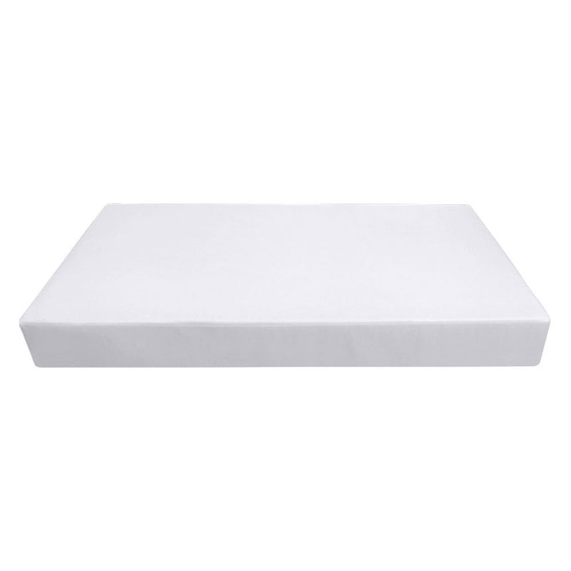 STYLE 6 - Outdoor Daybed Cover Mattress Cushion Pillow Insert Queen Size