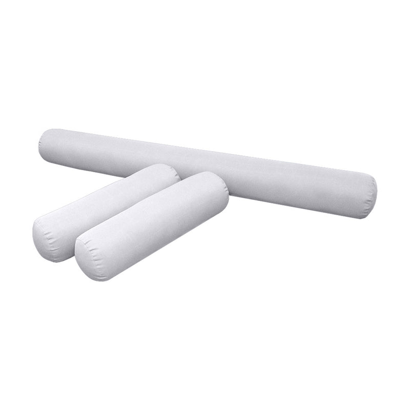 STYLE 6 - Mattress & Bolster Pillow for Outdoor Indoor Daybed Porch Swing Bed Twin Size | COVERS ONLY |