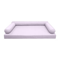 STYLE 6 - Outdoor Daybed Cover Mattress Cushion Pillow Insert Queen Size