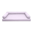 STYLE 6 - Outdoor Daybed Cover Mattress Cushion Pillow Insert Twin-XL Size