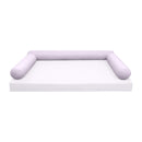 STYLE 6 - Bolster Pillow for Outdoor Indoor Daybed Porch Swing Bed Queen Size | COVERS ONLY |