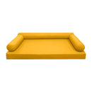 STYLE 6 - Outdoor Daybed Cover Mattress Cushion Pillow Insert Twin-XL Size