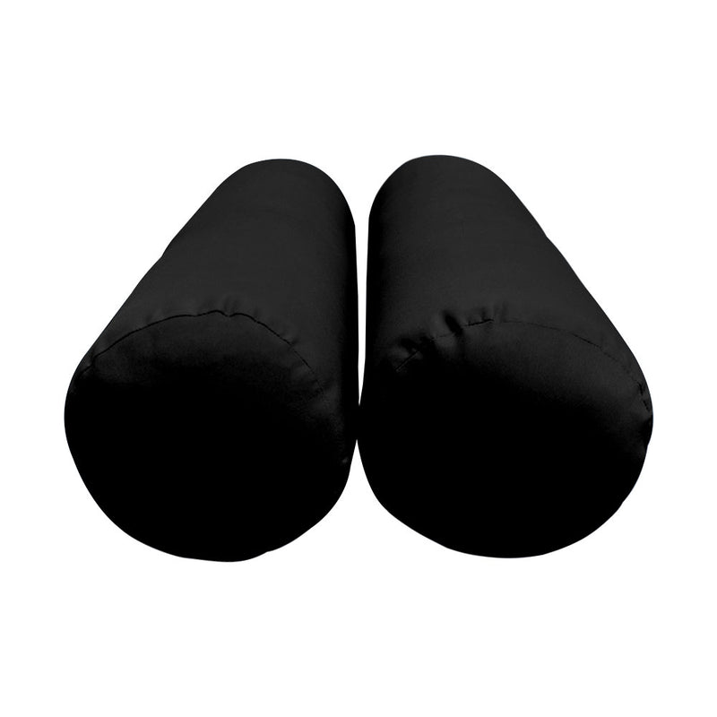 STYLE 6 - Mattress & Bolster Pillow for Outdoor Indoor Daybed Porch Swing Bed Twin Size | COVERS ONLY |