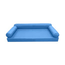 STYLE 6 - Outdoor Daybed Cover Mattress Cushion Pillow Insert Twin Size