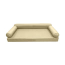 STYLE 6 - Outdoor Daybed Cover Mattress Cushion Pillow Insert Crib Size