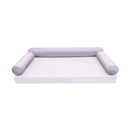 STYLE 6 - Bolster Pillow for Outdoor Indoor Daybed Porch Swing Bed Twin Size | COVERS ONLY |