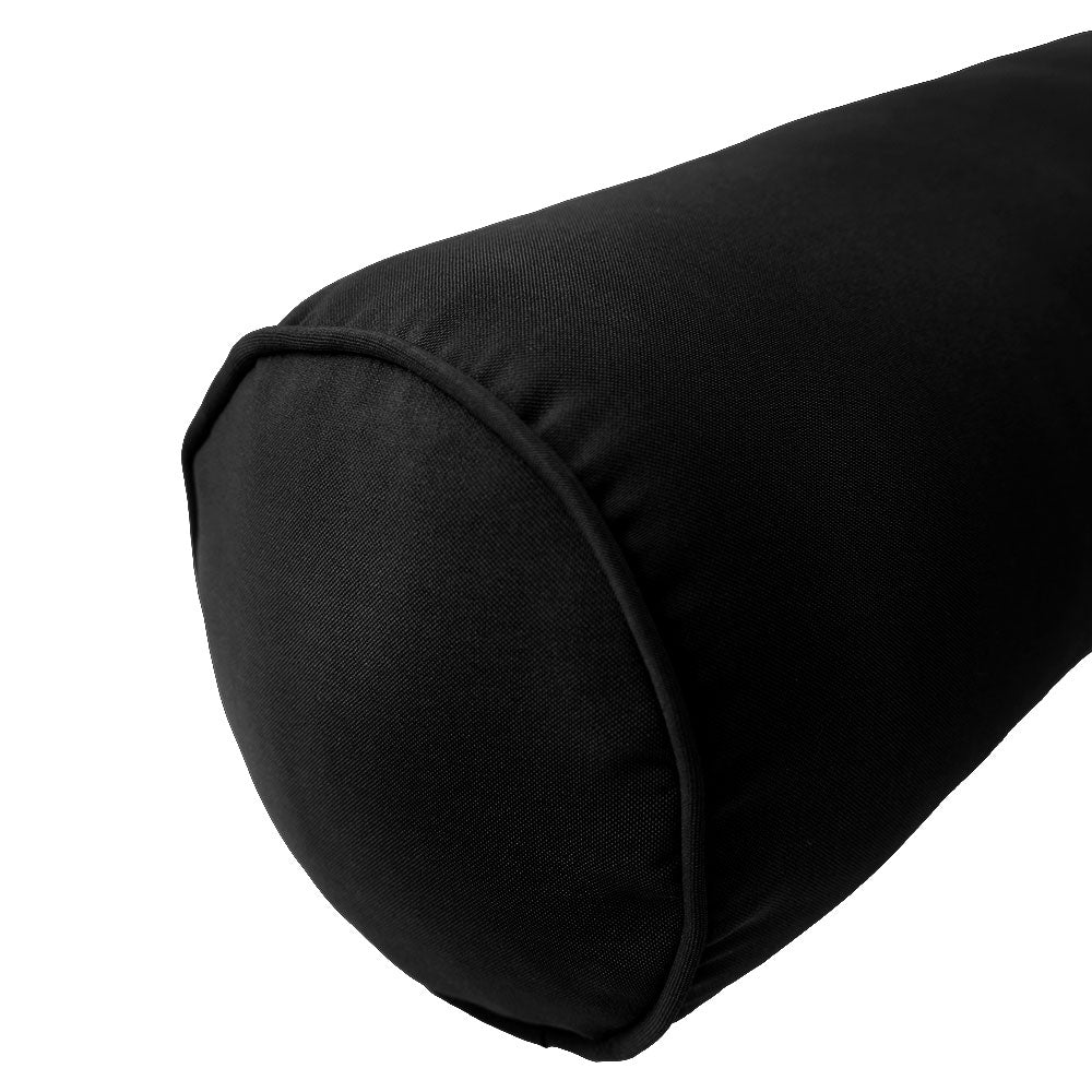 Style6 Full Size 4PC Pipe Trim Outdoor Daybed Mattress Cushion Bolster Pillow Slip Cover COMPLETE SET AD109