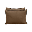 STYLE V1 - Velvet Indoor Daybed Mattress Bolster Backrest Cushion Pillow |COVERS ONLY|