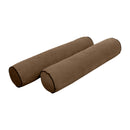 STYLE V5 - Velvet Indoor Daybed Mattress Bolster Cushion Pillow Complete Set