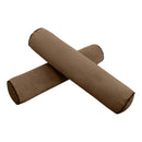 STYLE V4 - Velvet Indoor Daybed Bolster Backrest Cushion Pillow |COVERS ONLY|