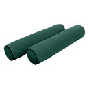 STYLE V5 - Velvet Indoor Daybed Mattress Bolster Pillow |COVERS ONLY|