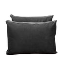 STYLE V1 - Velvet Indoor Daybed Mattress Bolster Backrest Cushion Pillow Complete Set