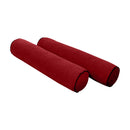 STYLE V5 - Velvet Indoor Daybed Mattress Bolster Cushion Pillow Complete Set