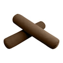 STYLE V5 - Velvet Indoor Daybed Bolster Pillow Cushion |COVERS ONLY|