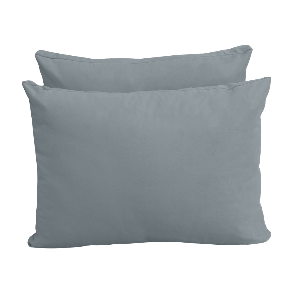 STYLE V1 - Velvet Indoor Daybed Mattress Bolster Backrest Cushion Pillow |COVERS ONLY|