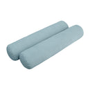 STYLE V5 - Velvet Indoor Daybed Mattress Bolster Pillow |COVERS ONLY|