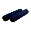 STYLE V5 - Velvet Indoor Daybed Mattress Bolster Pillow |COVERS ONLY|