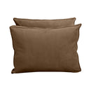 STYLE V1 - Velvet Indoor Daybed Mattress Bolster Backrest Cushion Pillow Complete Set